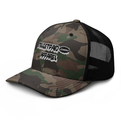 STILLGETPAID APPAREL Camouflage trucker hat