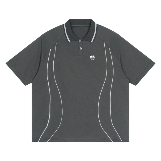 Palazzo Albricci Peregrini Raglan Piped Polo