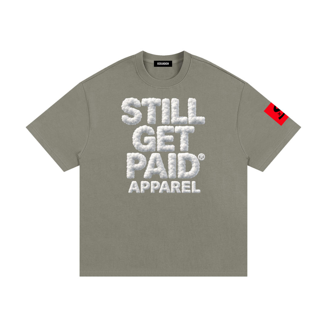 Cloud Stacked Heavyweight Cotton Tee