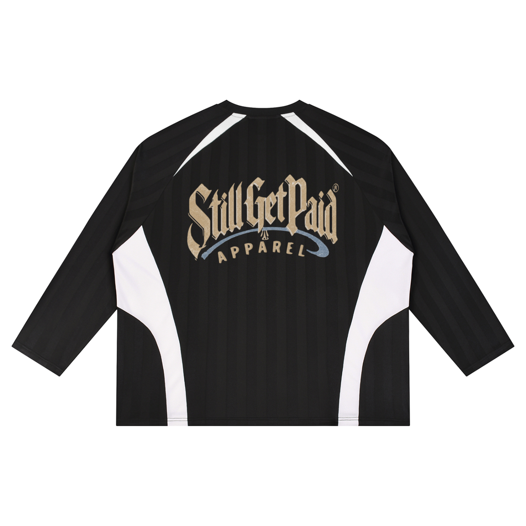 Unisex Color Block Jacquard Soccer Jersey