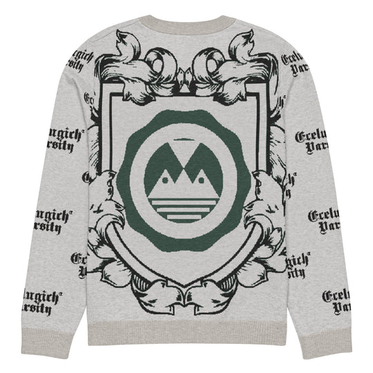 ECELUGICH® Knitted crew neck sweater