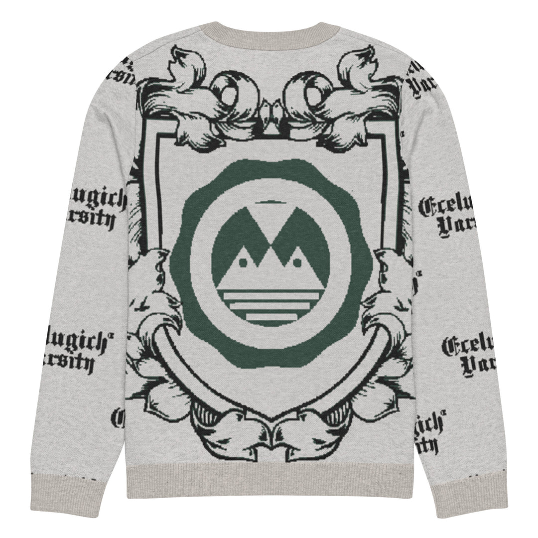 ECELUGICH® Knitted crew neck sweater