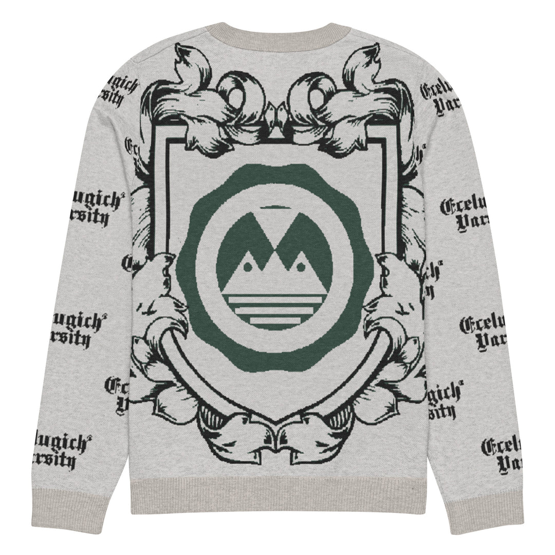ECELUGICH® Knitted crew neck sweater