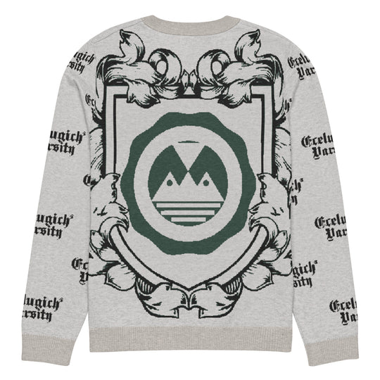 ECELUGICH® Knitted crew neck sweater
