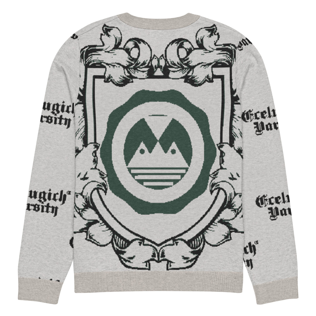 ECELUGICH® Knitted crew neck sweater