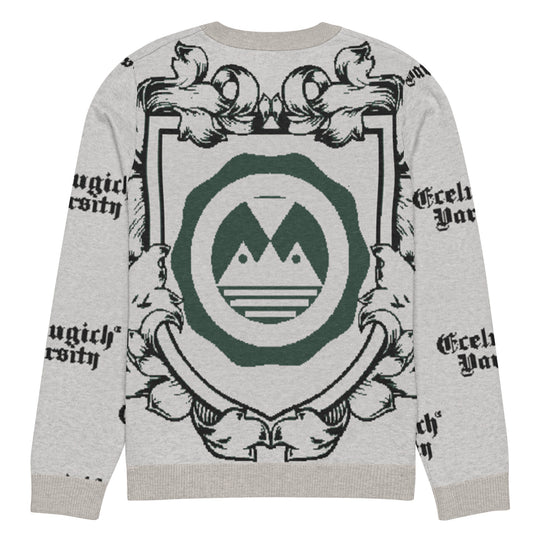ECELUGICH® Knitted crew neck sweater
