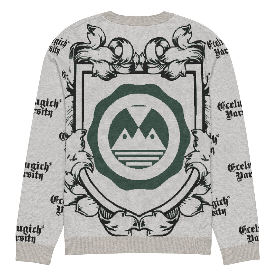ECELUGICH® Knitted crew neck sweater