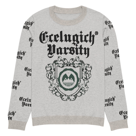 ECELUGICH® Knitted crew neck sweater