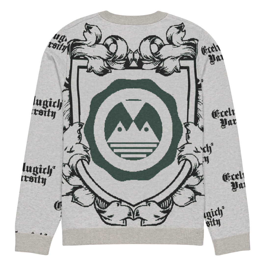 ECELUGICH® Knitted crew neck sweater
