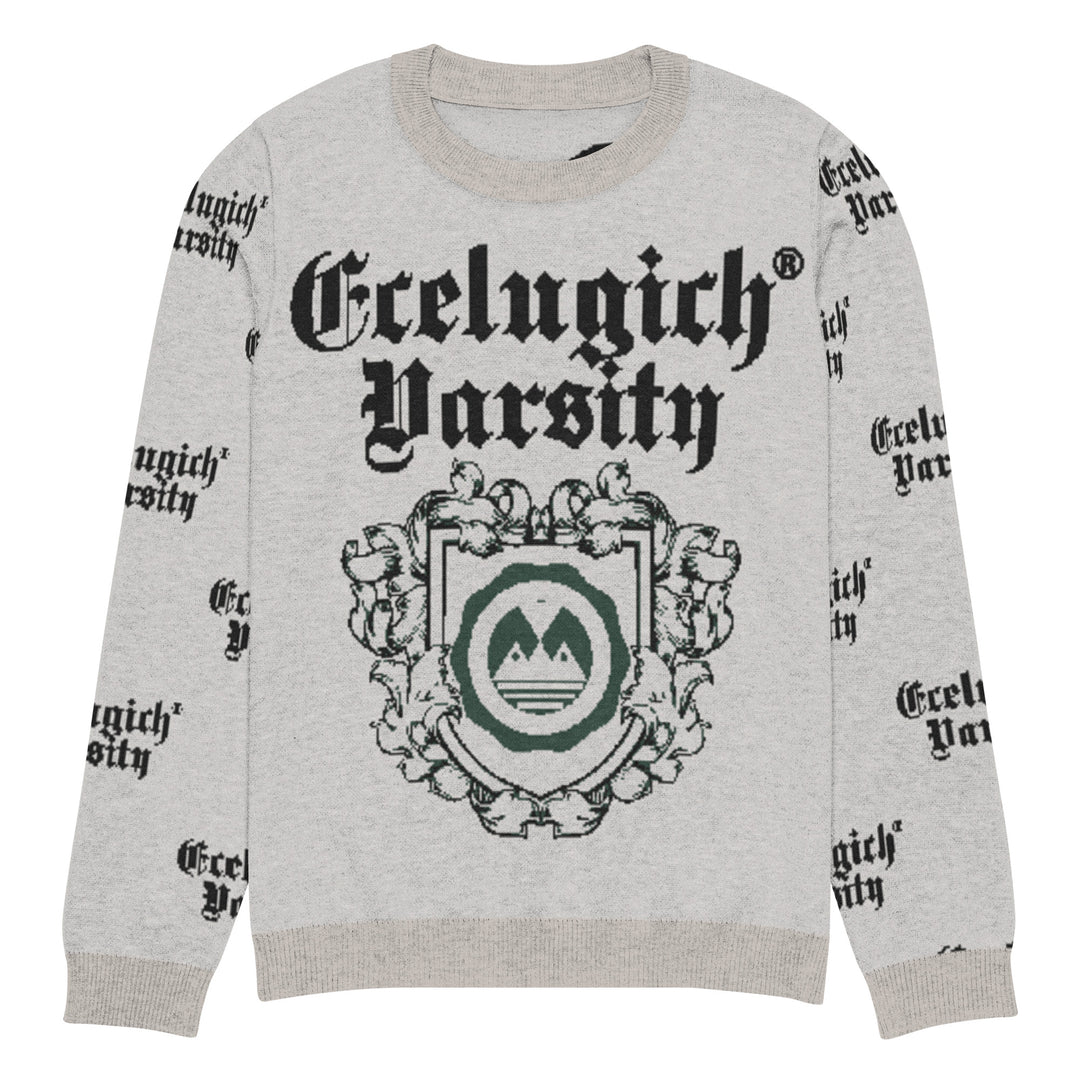 ECELUGICH® Knitted crew neck sweater