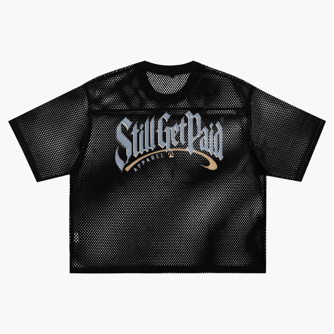 See-through Boxy Net T-Shirt