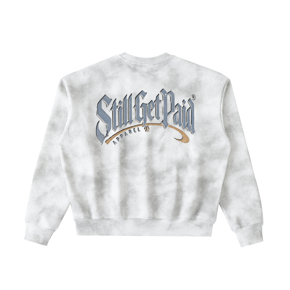 Dirty Washed Boxy Fleeced Sweatshirt