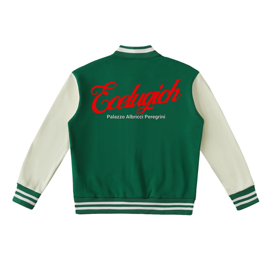 Two-Tone Fleeced Varsity Palazzo Albricci Perebrini Jacket