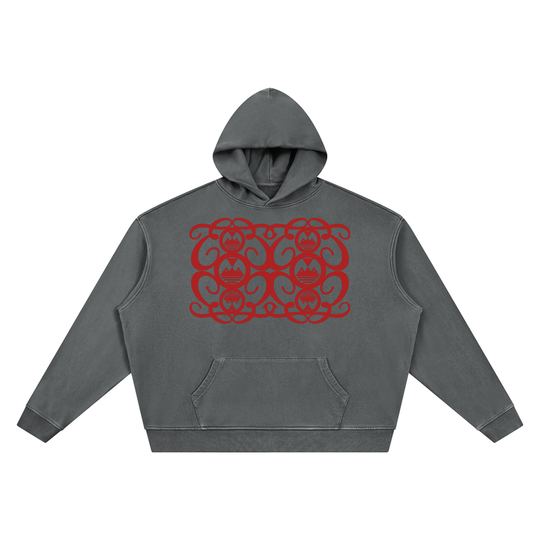 Unisex Vintage Wash Boxy Palazzo Albricci Perebrini Hoodie