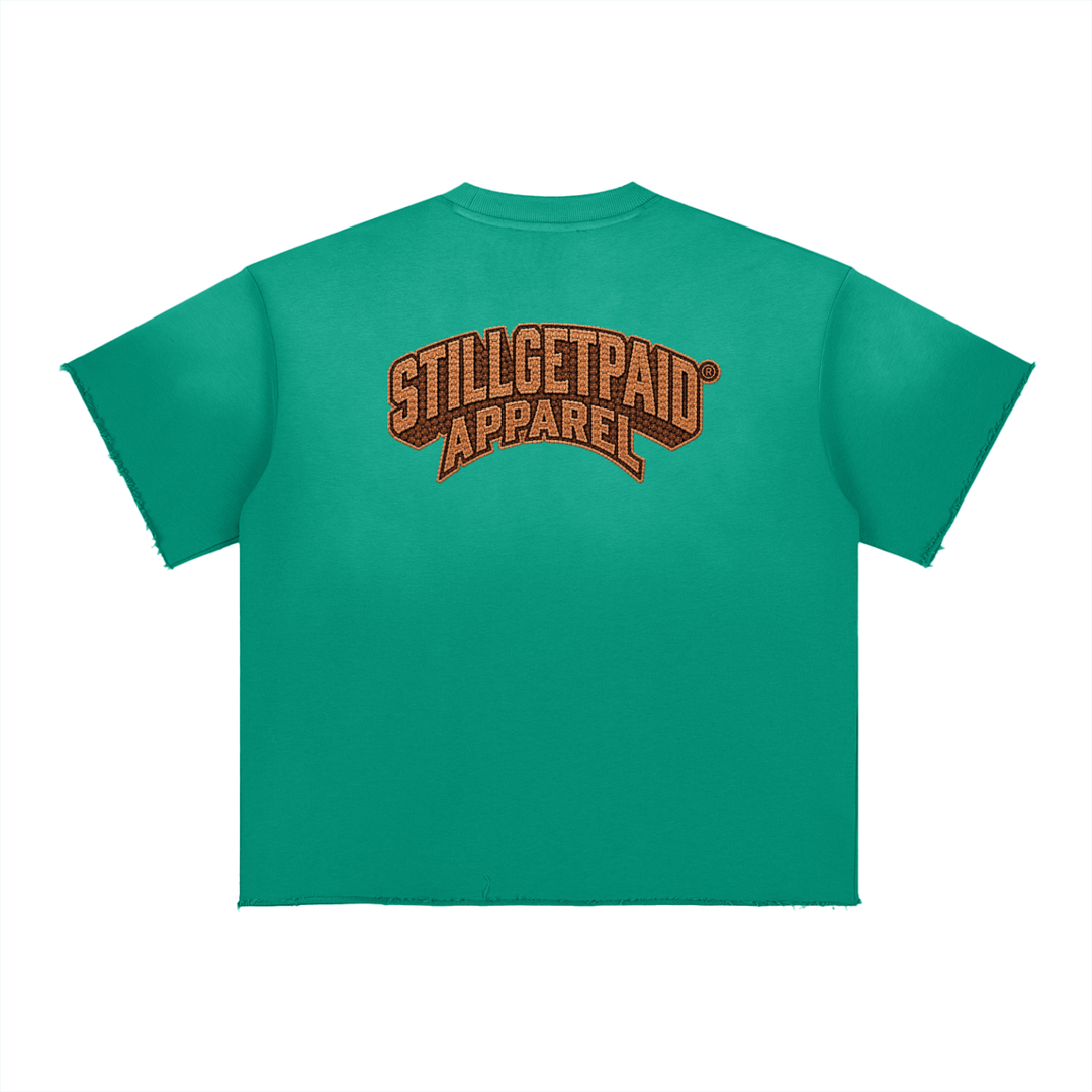 Sun Fade Raw Edge Penny T-Shirt