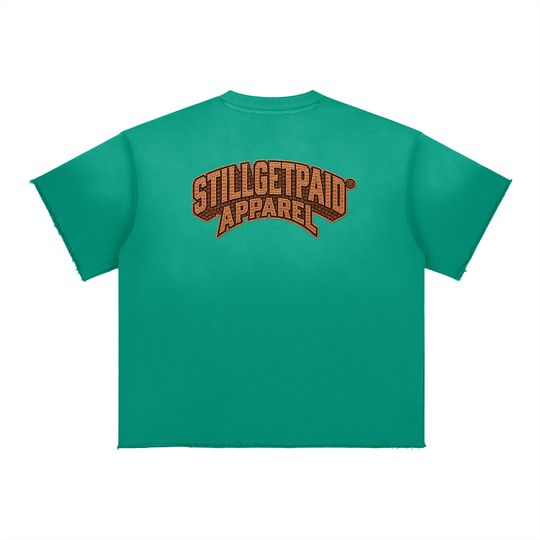 Sun Fade Raw Edge Penny T-Shirt