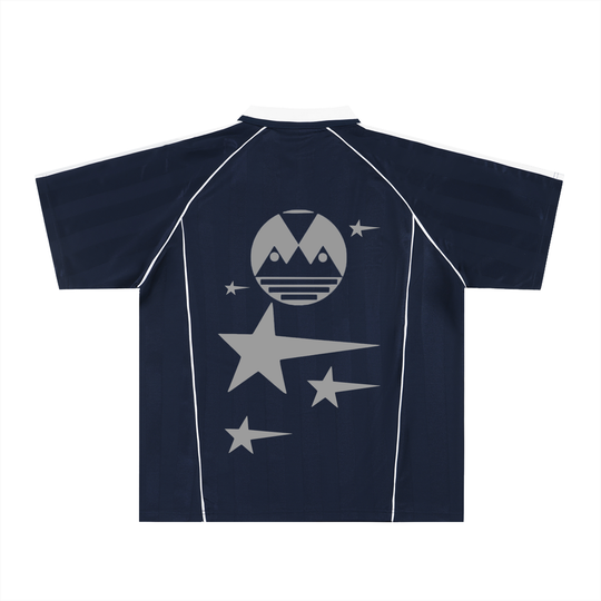 Shadow Stripe Collared Soccer Jersey