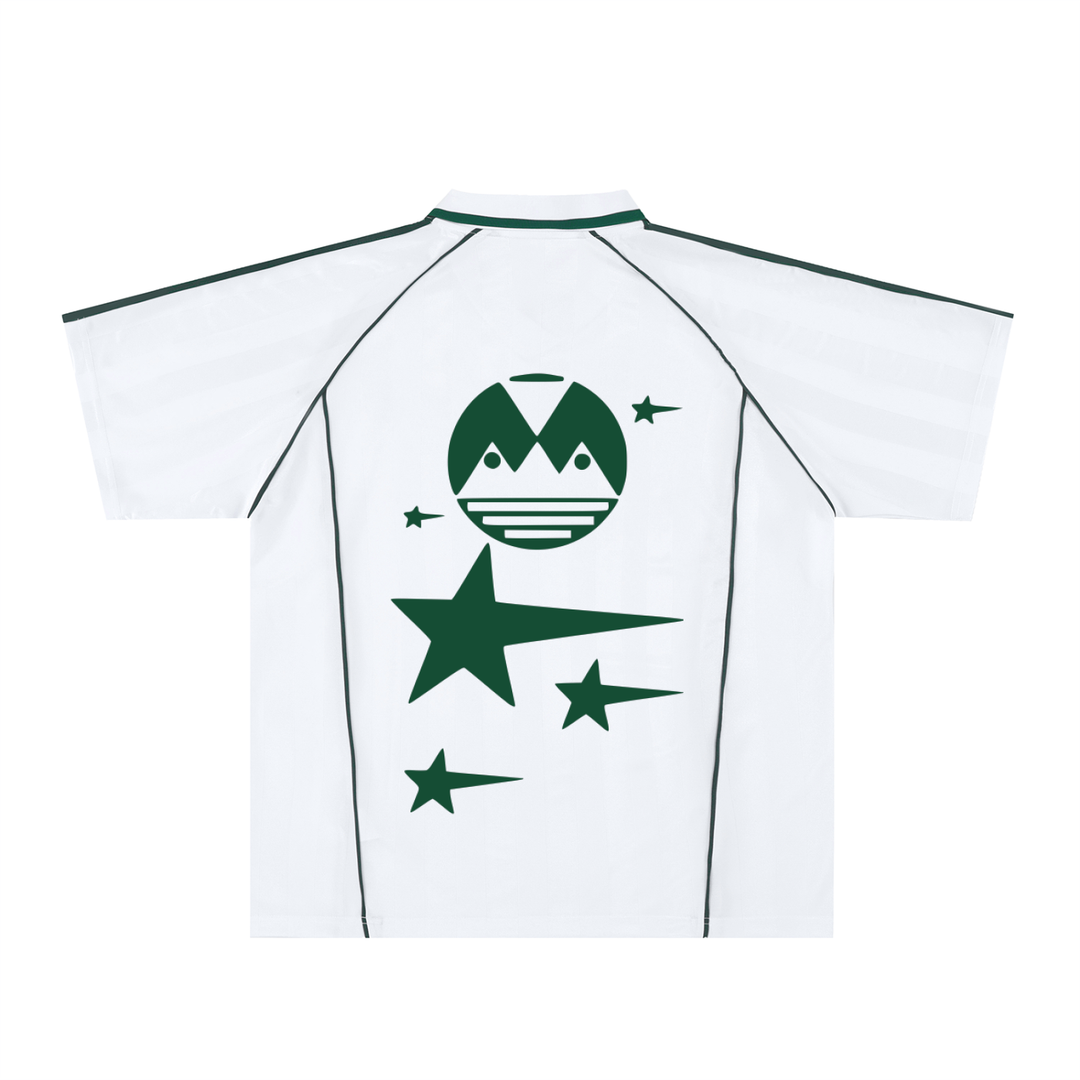 Shadow Stripe Collared Soccer Jersey