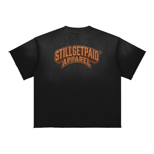 Sun Fade Raw Edge Penny T-Shirt
