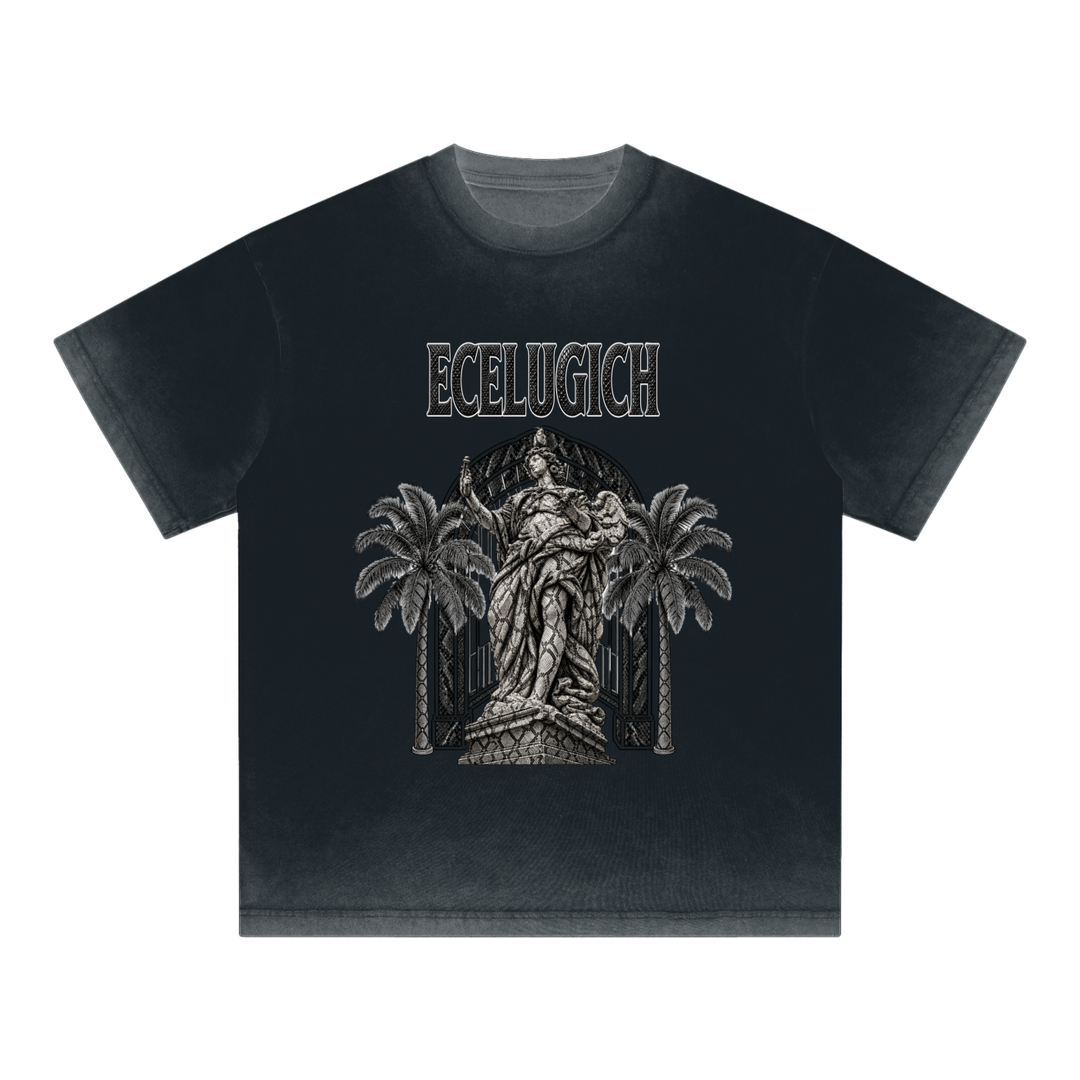 Reverse Dyed Loose Cotton T-Shirt
