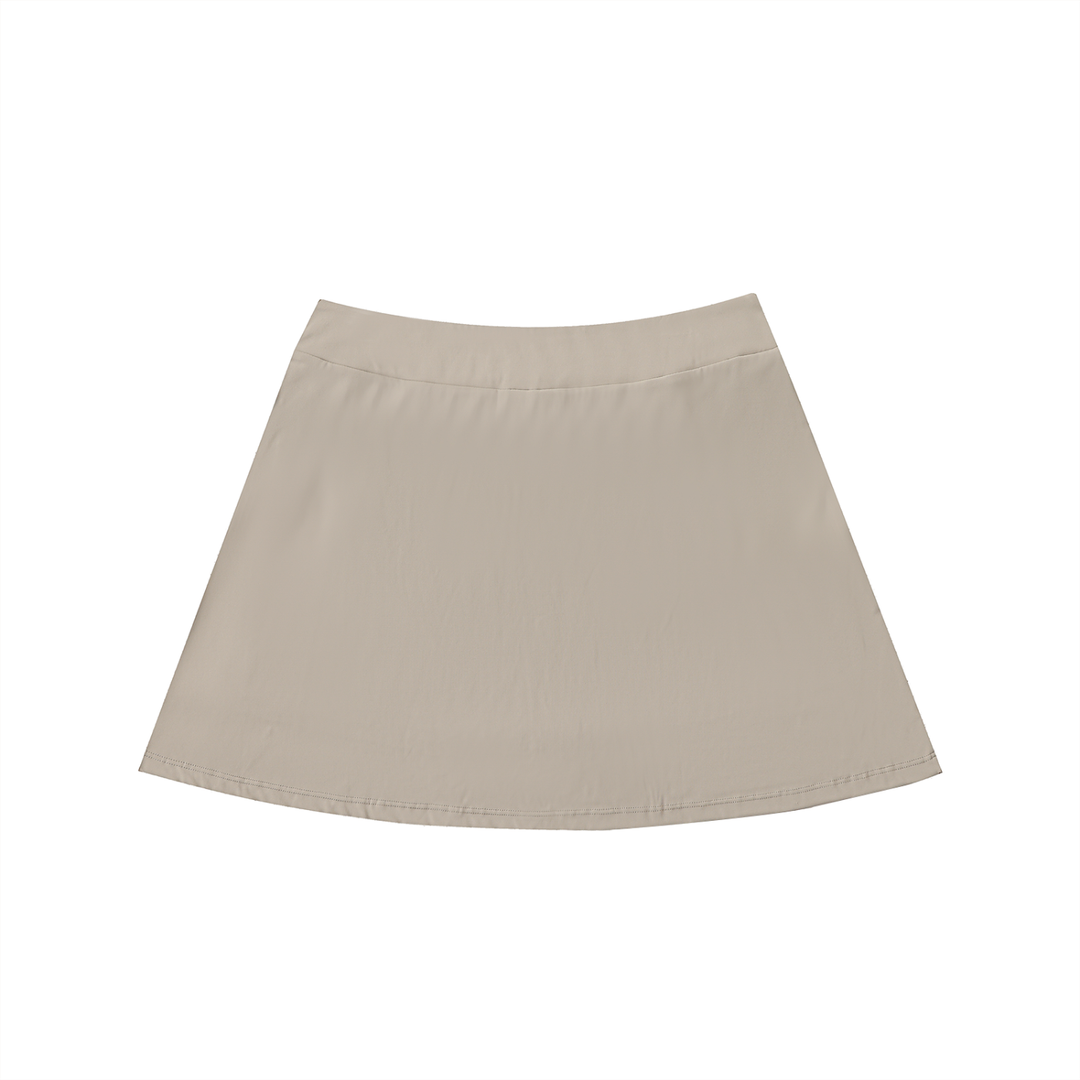 High-Waist Pocketed A-Line Palazzo Albricci Perebrini Skirt