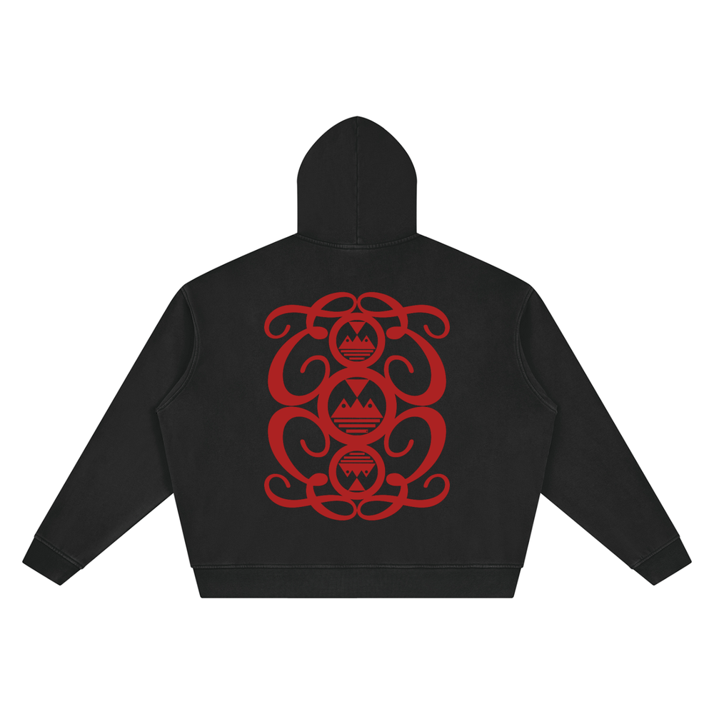 Unisex Vintage Wash Boxy Palazzo Albricci Perebrini Hoodie