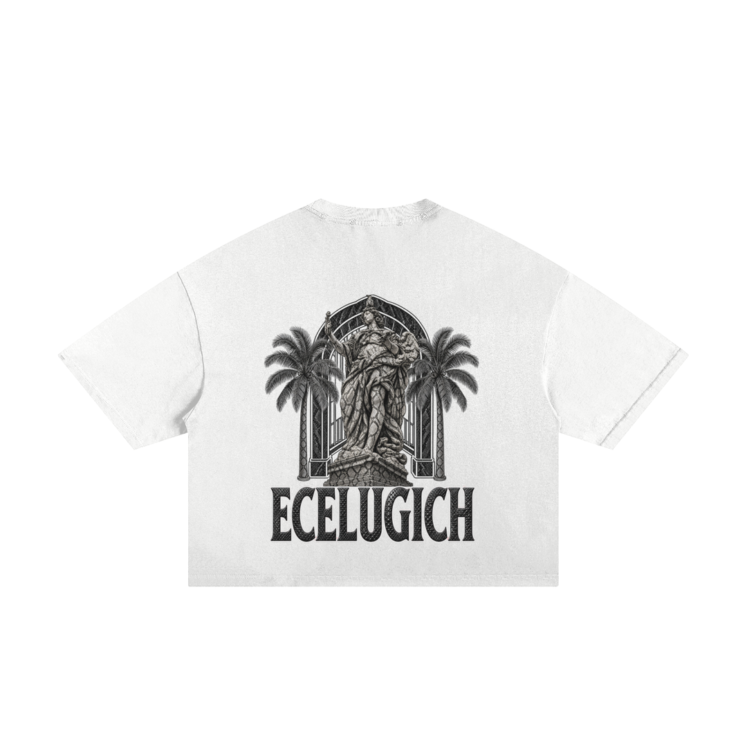 Classic Frayed Boxy Tee