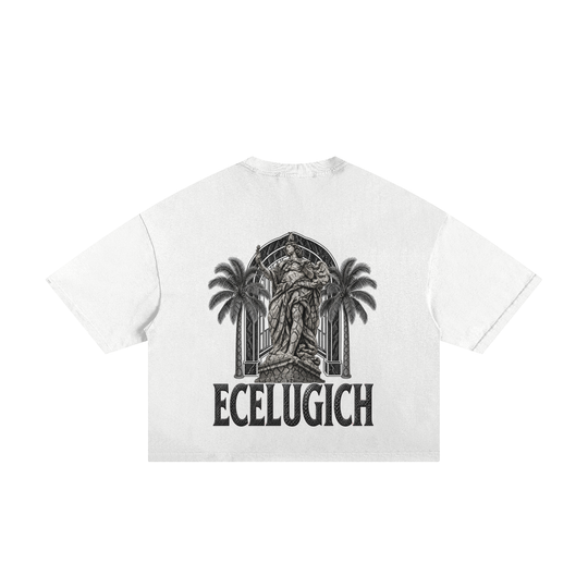 Classic Frayed Boxy Tee