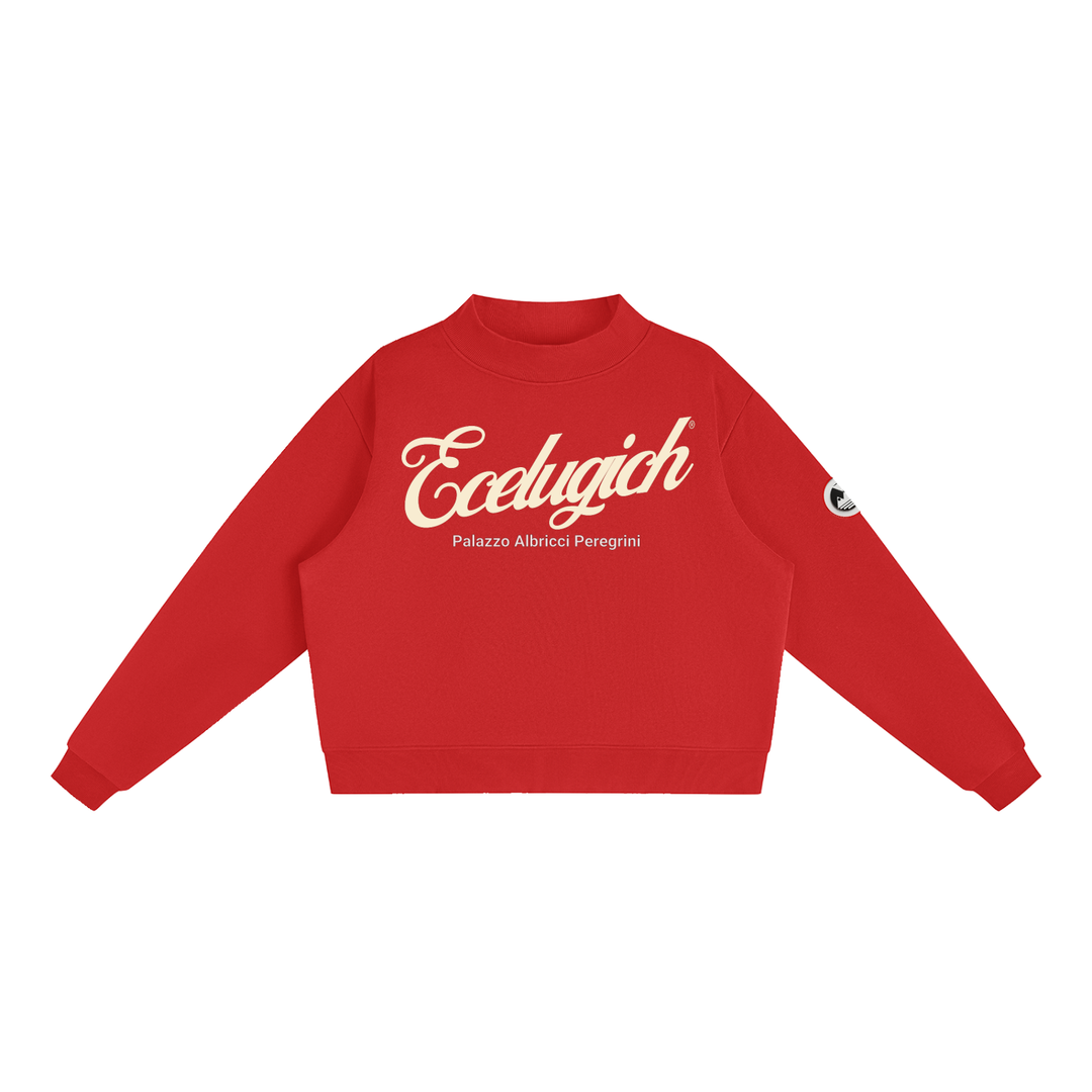 Palazzo Albricci Peregrini Women’s Fleece Mock-Neck Sweatshirt
