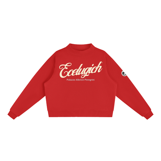 Palazzo Albricci Peregrini Women’s Fleece Mock-Neck Sweatshirt