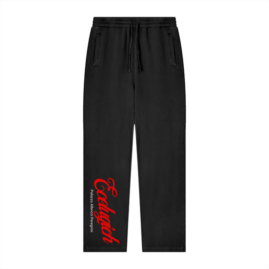 Unisex Vintage Wash Palazzo Albricci Perebrini Sweatpants