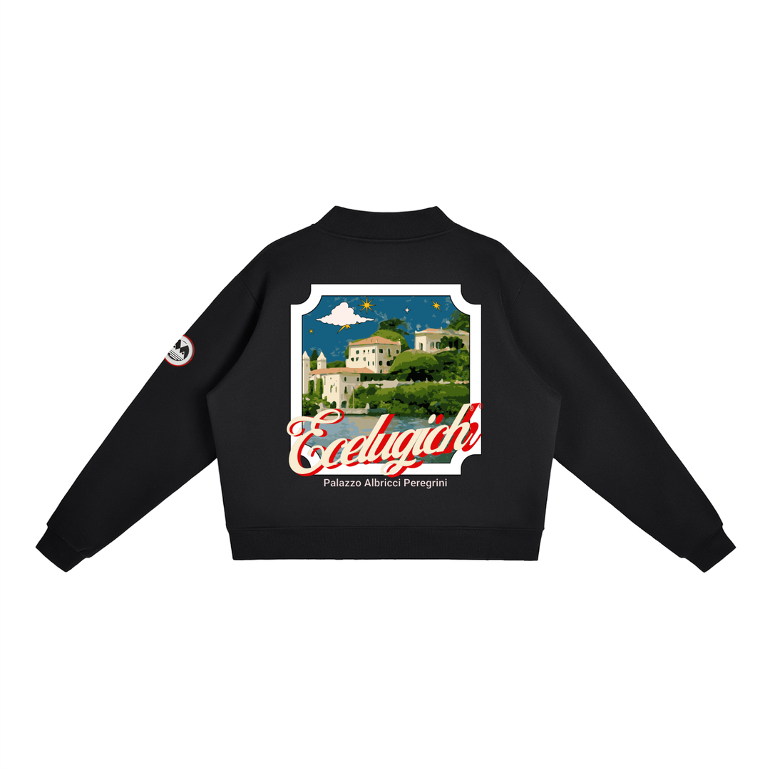 Palazzo Albricci Peregrini Women’s Fleece Mock-Neck Sweatshirt