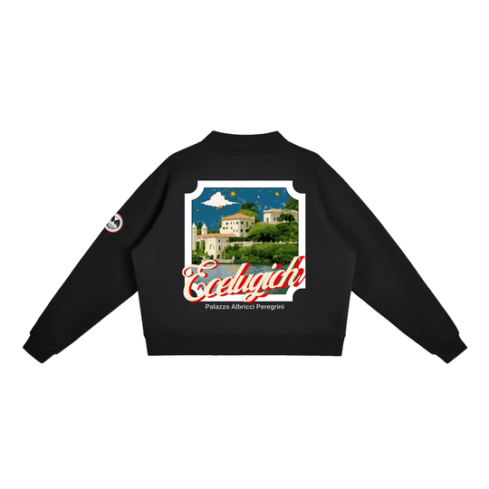 Palazzo Albricci Peregrini Women’s Fleece Mock-Neck Sweatshirt