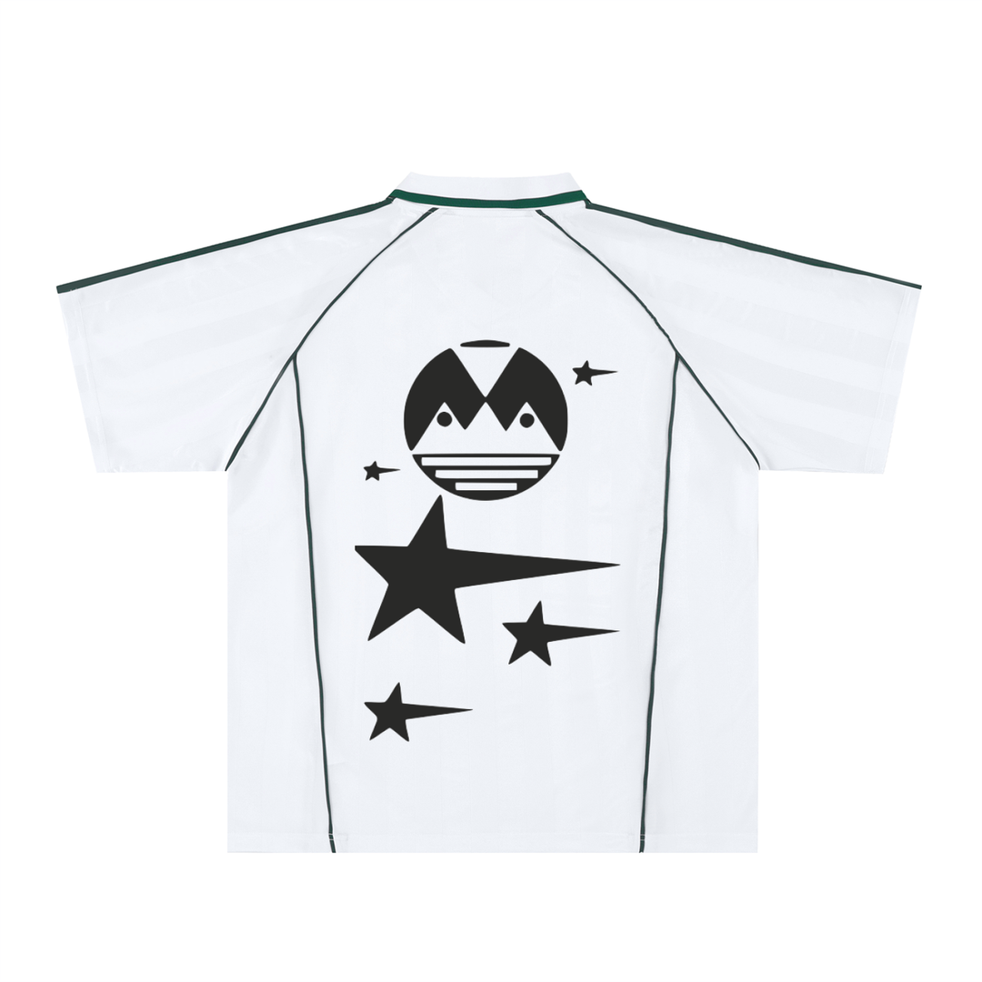 Shadow Stripe Collared Soccer Jersey