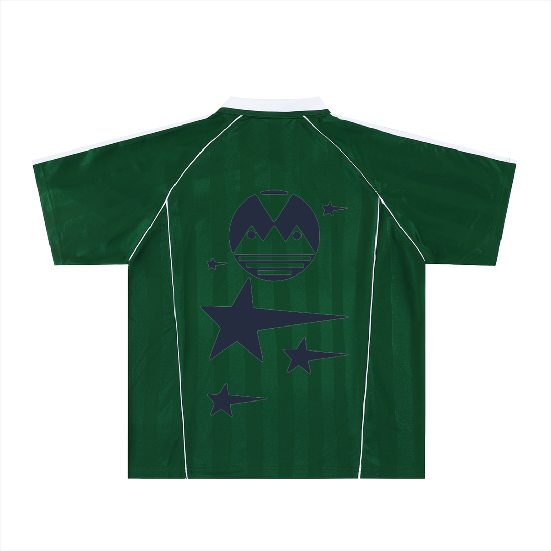 Shadow Stripe Collared Soccer Jersey