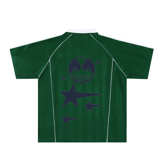 Shadow Stripe Collared Soccer Jersey
