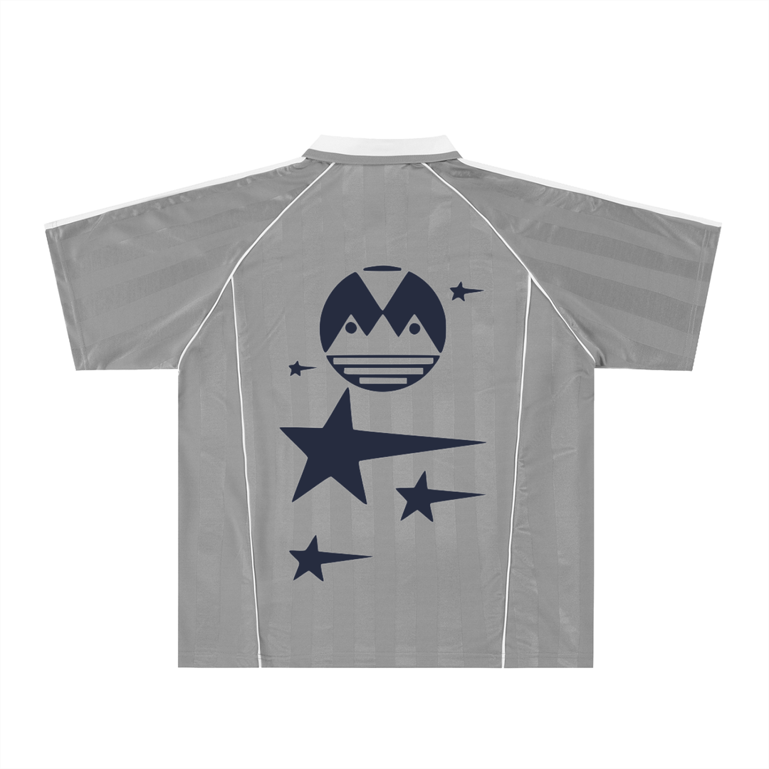 Shadow Stripe Collared Soccer Jersey