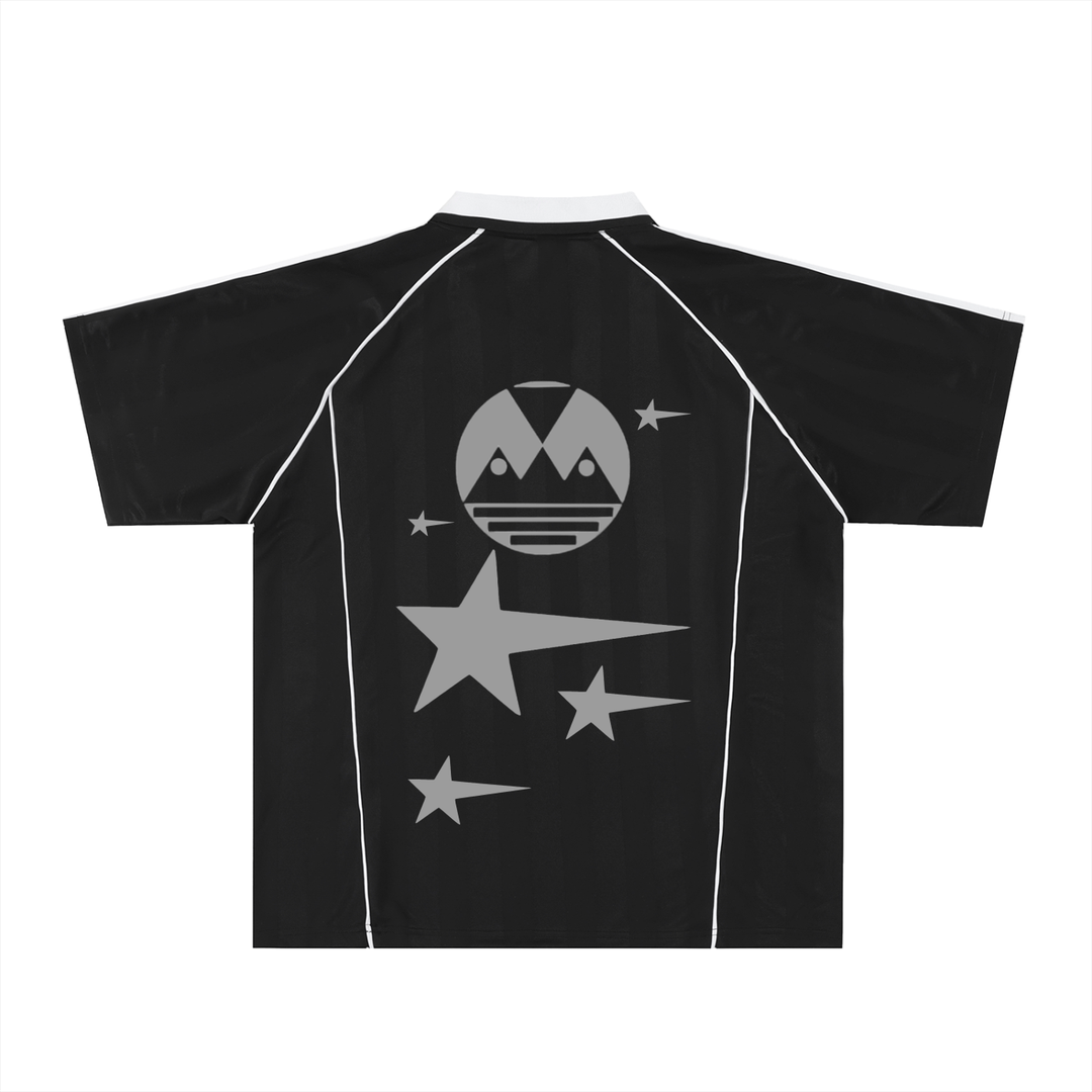 Shadow Stripe Collared Soccer Jersey