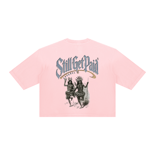 Unisex Vintage Wash Sunfade Boxy T-Shirt