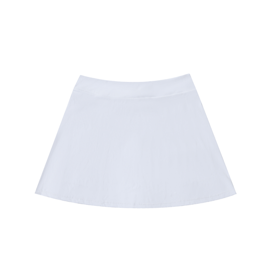 High-Waist Pocketed A-Line Palazzo Albricci Perebrini  Skirt