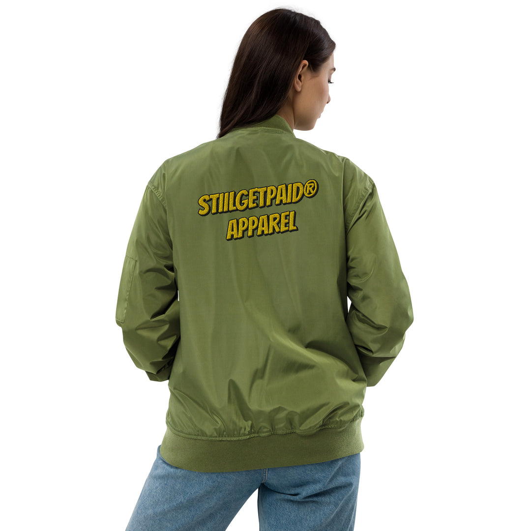 STILLGETPAID APPAREL bomber jacket