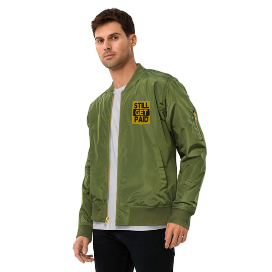 STILLGETPAID APPAREL bomber jacket