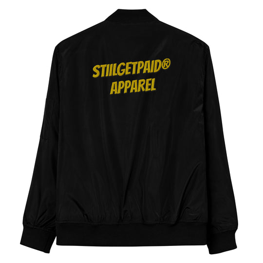 STILLGETPAID APPAREL bomber jacket