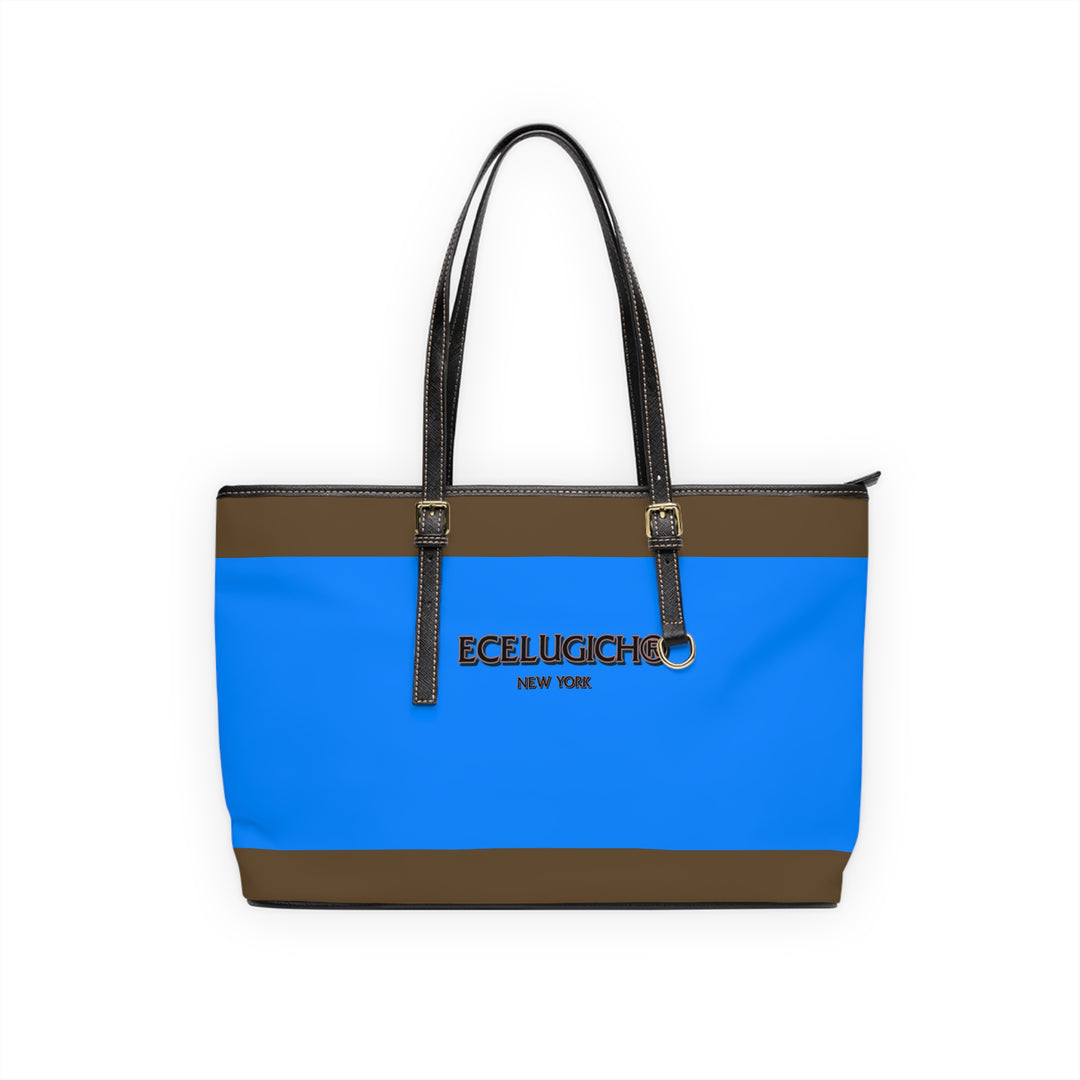 ECELUGICH Leather Shoulder Bag