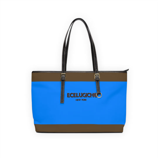ECELUGICH Leather Shoulder Bag