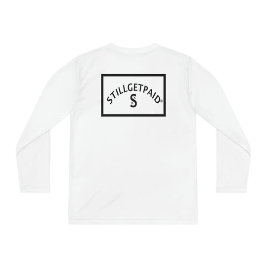 STILLGETPAID®️ APPAREL Youth Long Sleeve Competitor Tee