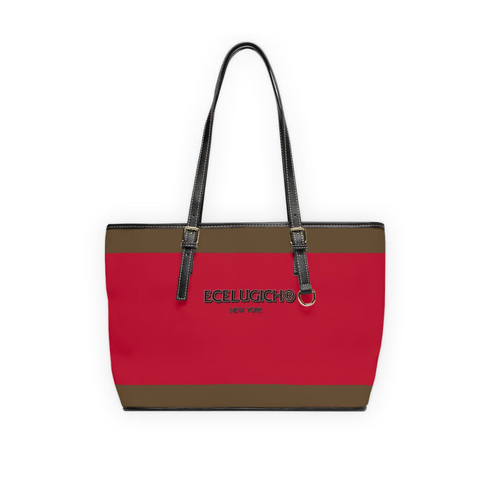 ECELUGICH Leather Shoulder Bag