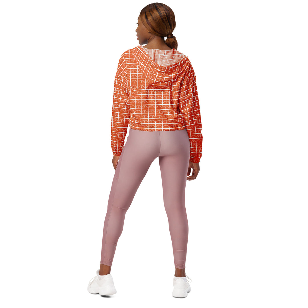 STILL GET PAID APPAREL Women’s cropped windbreaker