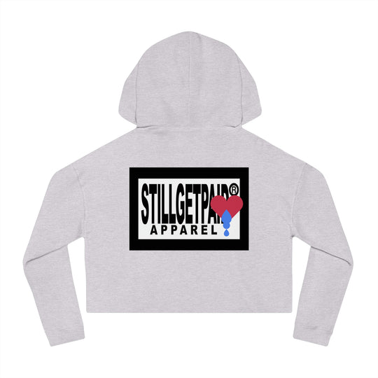 STILLGETPAID® APPAREL Women’s Cropped Hooded Sweatshirt