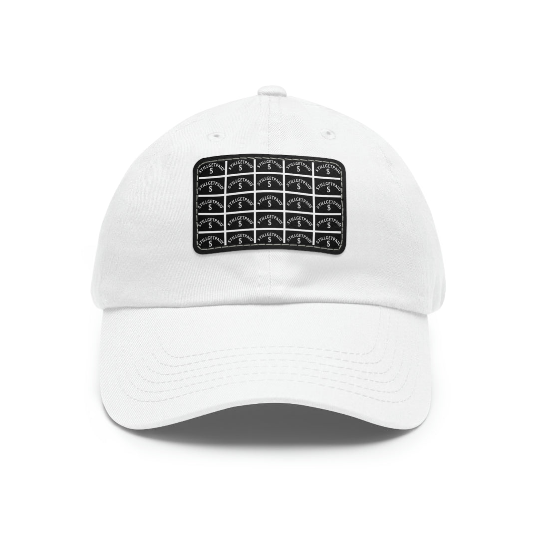 STILLGETPAID® APPAREL Dad Hat with Leather Patch